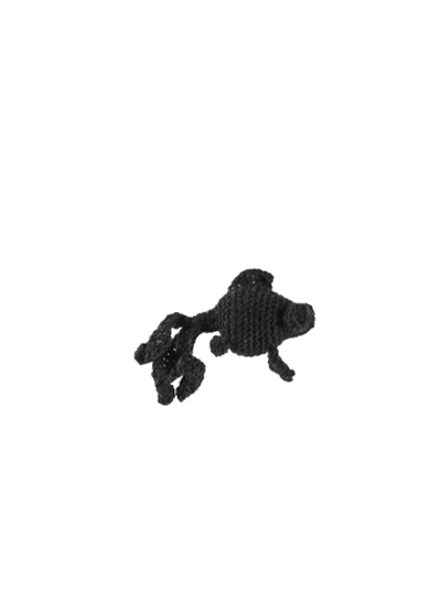 mini jet the black moor goldfish amigurumi crochet pattern